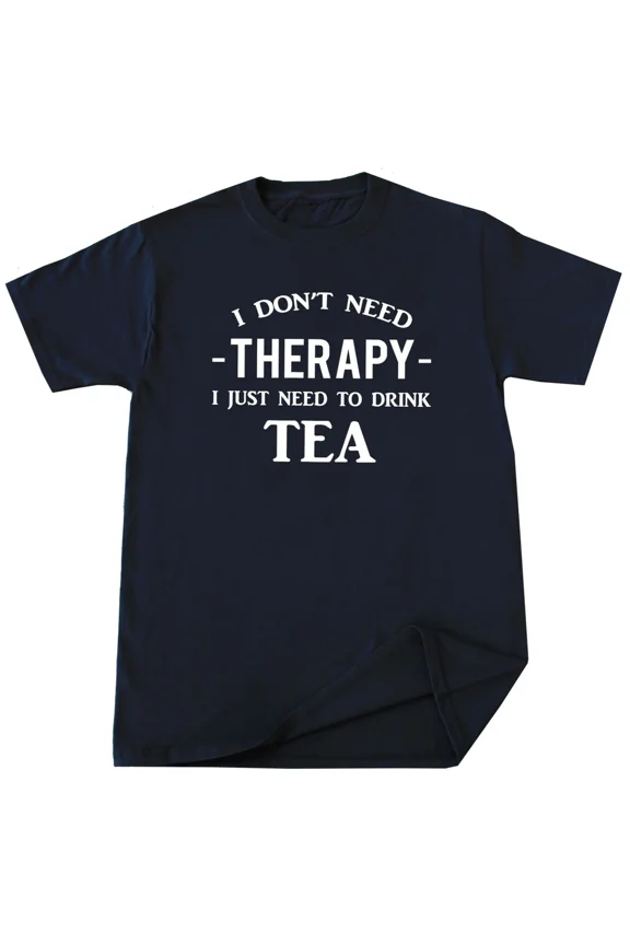 Vintage Tea T-Shirt Green Tea Lover Gift Funny Tea Therapy Shirt - Perfect Gifts For Everyone