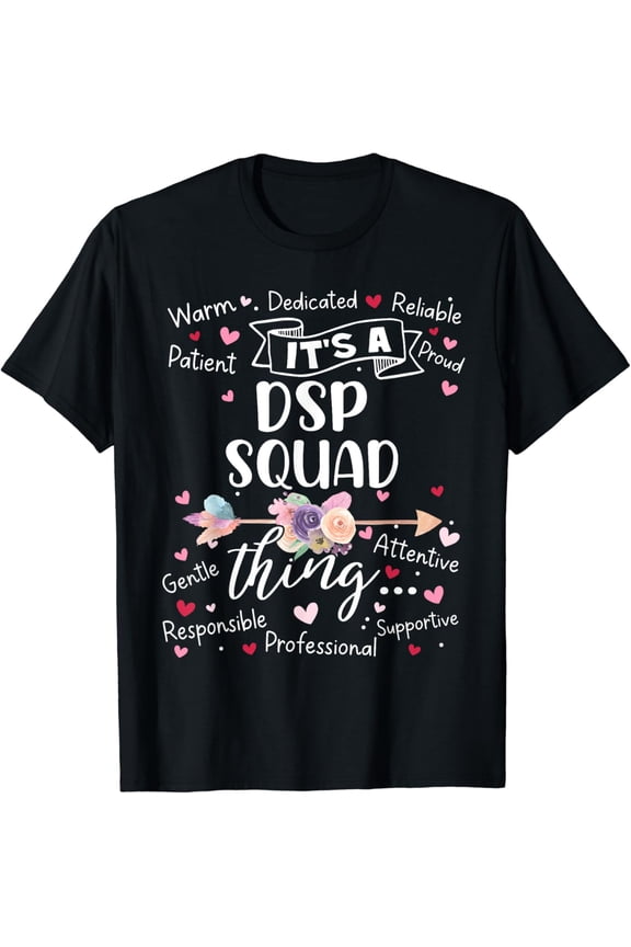 Vintage Tee Dsp Squad Direct Support Professional Team Crew Mother's Gift T-Shirt Birthday Gifts