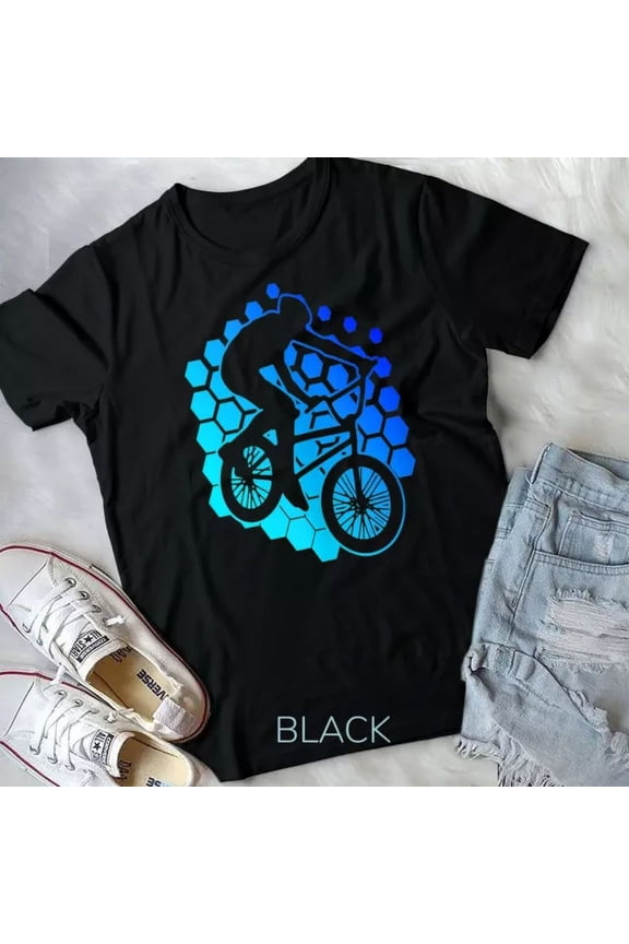 Vintage Tee Hot trending Bmx Bicycle Women'S Bmx Boys Bmx Cycling Unisex T-Shirt - Birthday Gifts