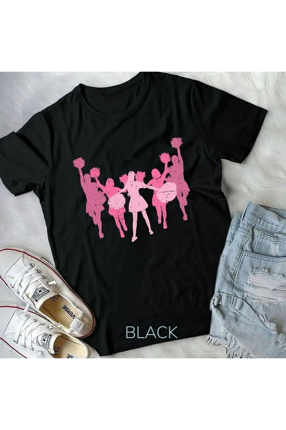 Vintage Tee Hot trending Cheerleader Girls Cheer Team Cheer Practice Cheerleading T-Shirt - Birthday Gifts