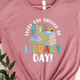 thumbnail image 1 of Vintage Tee Hot trending Every Day Should Be Library Day, Media Specialist Shirt, Library Shirt, Librarian Shirt, Teacher Shirt, Reader Mom Shirt, Book Nerd Clothes - Birthday Gifts, 1 of 3