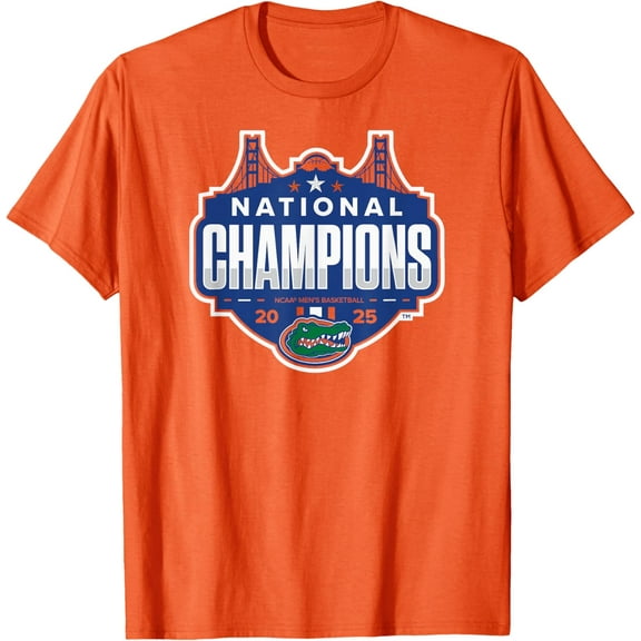Vintage Tee Hot trending Florida Gators National Champs 2025 Men'S Basketball Icon T-Shirt - Birthday Gifts