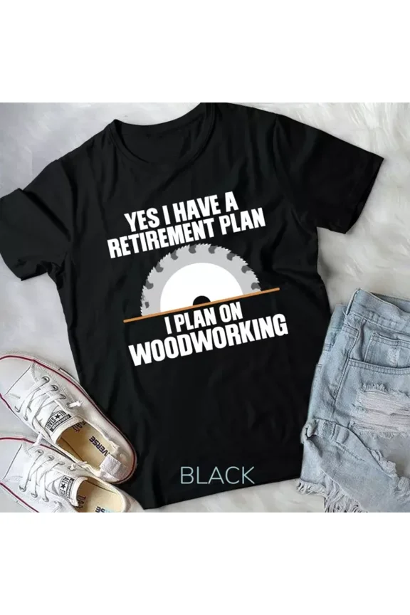 Vintage Tee Hot trending Funny Woodworking Design For Men Dad Carpenter Woodworker Unisex T-Shirt - Birthday Gifts