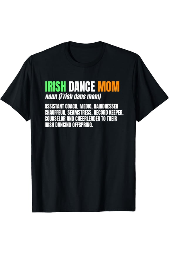 Vintage Tee Hot trending Irish Dance Mom Noun Ceili Stepdance Dancer Mother'S Gift T-Shirt - Birthday Gifts