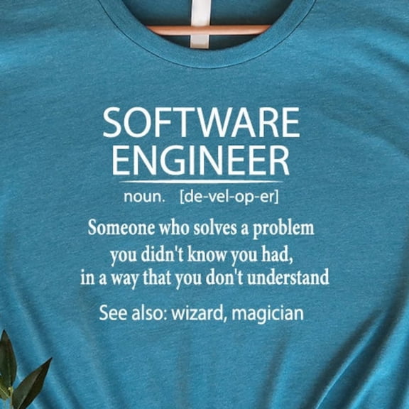 Vintage Tee Hot trending Software Engineer T-Shirt, Programmer Shirt, Nerd Shirt, Coder Shirt, Programming,Coding Tshirt,Computer Science Gift, It Shirt,Hacker Shirt - Birthday Gifts