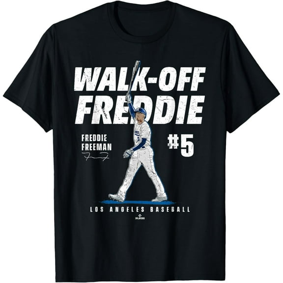 Vintage Tee Hot trending Walk-Off Freddie Freeman Los Angeles Baseball Mlbpa T-Shirt - Birthday Gifts
