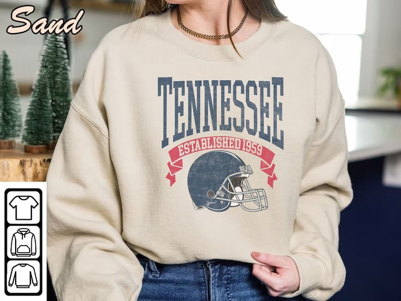 Tennesee popular Vintage crewneck hoodie