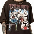 thumbnail image 1 of Vintage Terrifier Horror Movie T-Shirt, Art The Clown Terrifier Shirt, Scary, 1 of 5