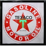 Vintage Texaco Gasoline Motor Oil Marquee LED Sign