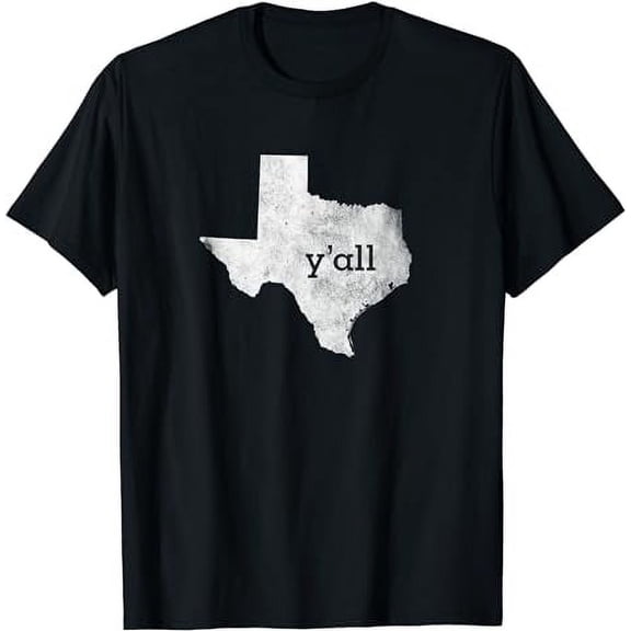 Vintage Texas Shirt - State of Texas Y'all T-shirt Yall