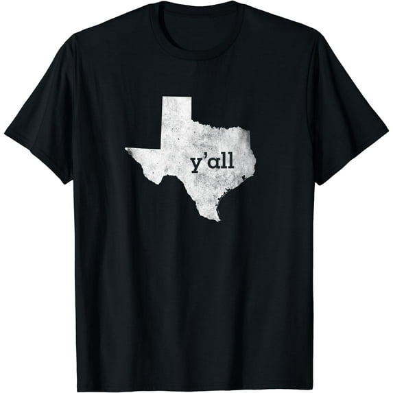 Vintage Texas Shirt - State of Texas Y'all T-shirt Yall