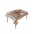 thumbnail image 1 of Vintage Texas Star Wooden Table Cloth, Waterproof Tablecloth for Rectangle Tables, Farmhouse Berry Country Reusable Washable Fabric Table Cover for Restaurant Kitchen Dining Tables 60"x84", 1 of 9