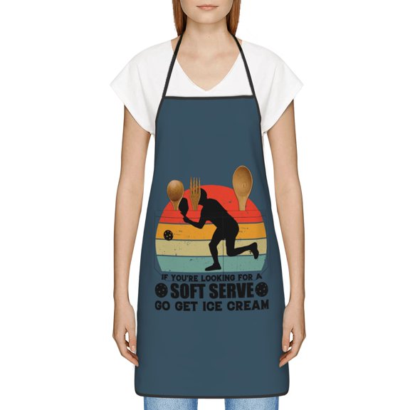 Vintage Textured Background Apron, Inspirational Gifts for Men Women, Funny Apron, Chef Bib with Pockets, Waterproof Work Apron for BBQ Kitchen Crafting Gardening