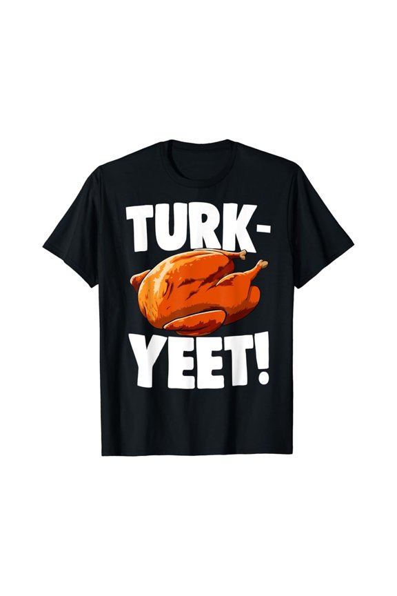 Vintage Thanksgiving Turkey Turk-Yeet Funny Holiday Fall Gift T-Shirt - Perfect Gifts For Everyone