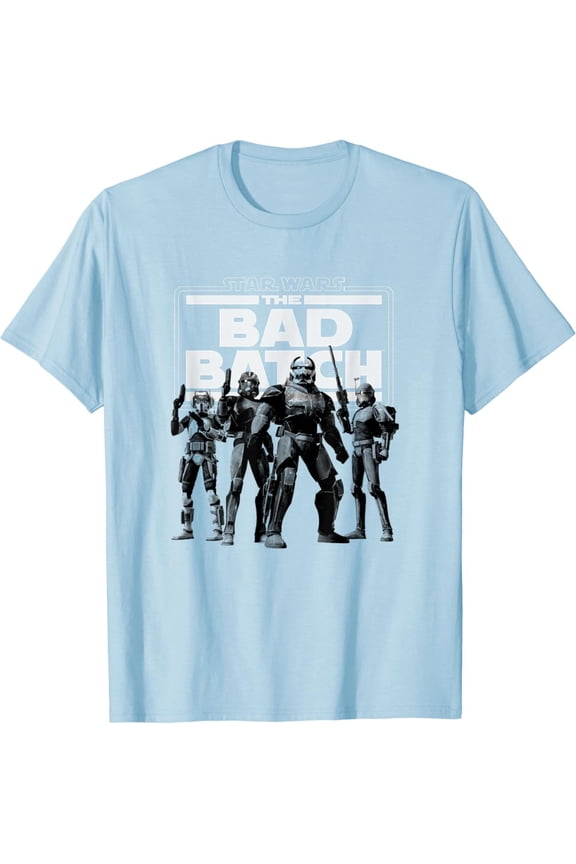 Vintage The Bad Batch Clone Force 99 Group Chest Logo T-Shirt S-5XL - Trending Birrthday Tee Gifts Vintage Tee -Birthday Gifts