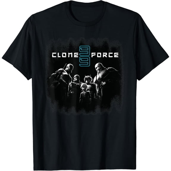 Vintage The Bad Batch Clone Force 99 Team Black & White T-Shirt S-5XL Trending Birrthday Tee Gifts Vintage Tee -Birthday Gifts