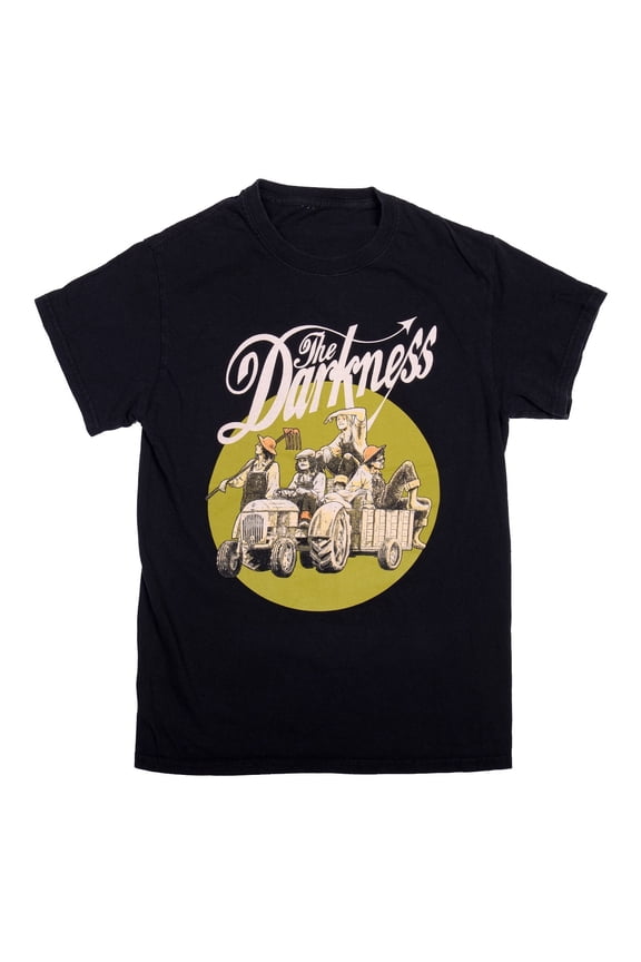 Vintage The Darkness Tractor Farmers Farming T-shirt All Size S to 5XL 2F872