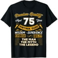 thumbnail image 1 of Vintage The Man Myth Legend 75 Yrs 75th Birthday Gift T-Shirt, 1 of 3
