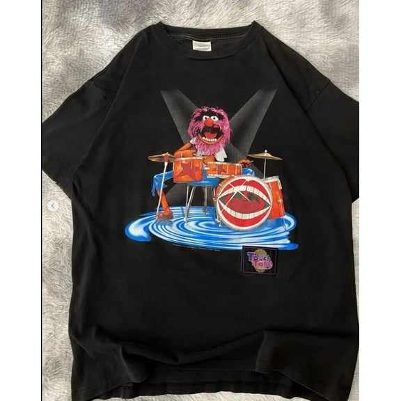 Vintage The Muppet ‘Animal’ cartoon tee 1997s Reprint size S-5XL
