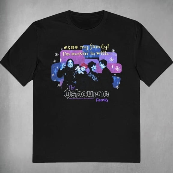 Vintage The Os*bo*ur*nes Family unisex T Shirt Gift for Fan S-5XL