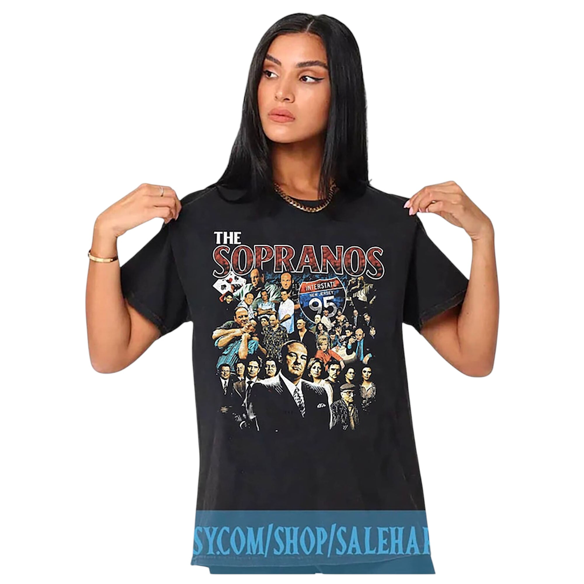 Vintage The Sopranos Movie Retro Unisex Classic 2D T-Shirt - Bts Heavy ...