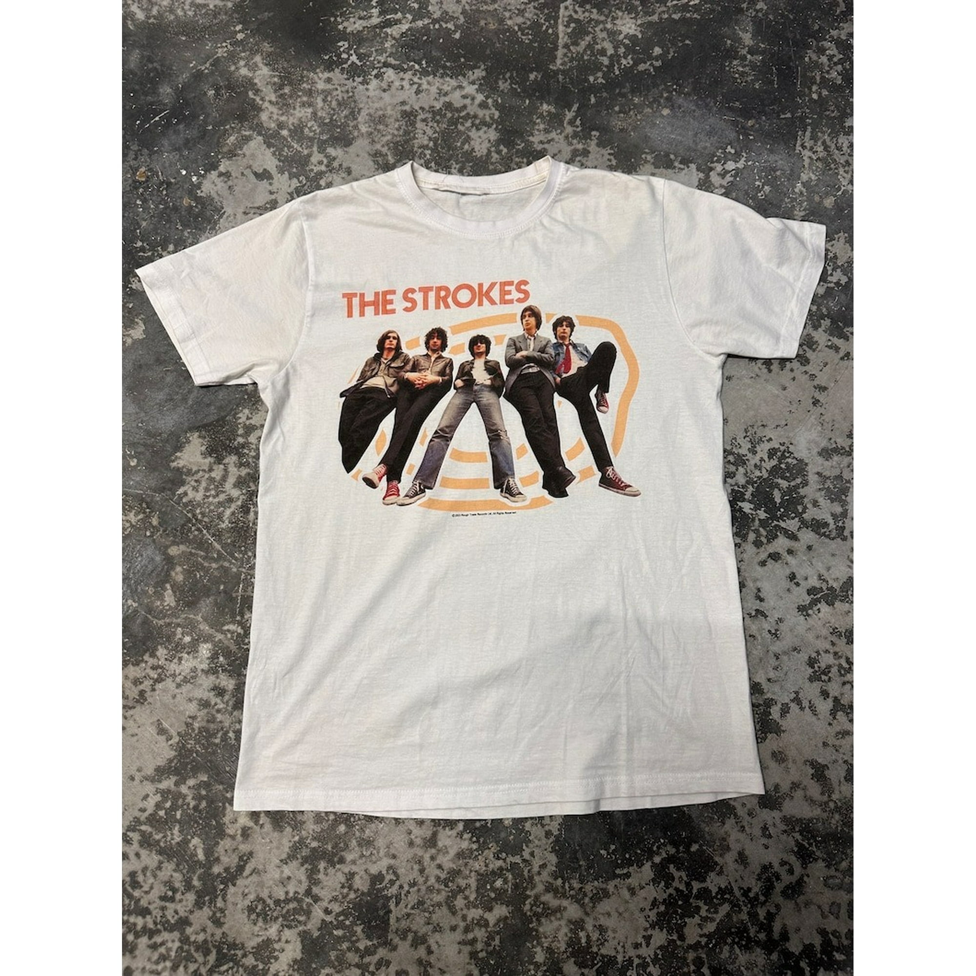 Vintage The Strokes Full Line Up T Shirt The Strokes Band American Indie Rock