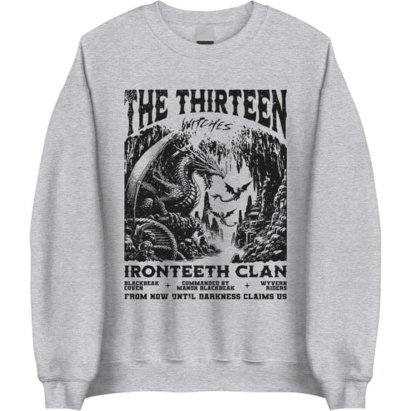 Vintage The Thirteen Sweatshirt - Manon Blackbeak Throne of Glass Crewneck, SJM Book Fans