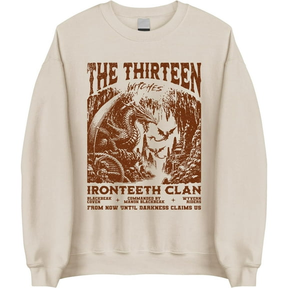 Vintage The Thirteen Sweatshirt - Manon Blackbeak Throne of Glass Crewneck, SJM Book Fans