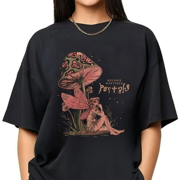 Vintage The Trilogy Tour 2024 T-Shirt, Portals Album, Retro Portals Tour 2024 Shirt, Melanie Martinez Tour, Black Color
