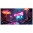 thumbnail image 1 of Vintage Themed Welcome Back Banner with Heart Element Party Decorations Backdrop for Homecoming Celebrations Family Reunions Gatherings Photo Booths, 1 of 7