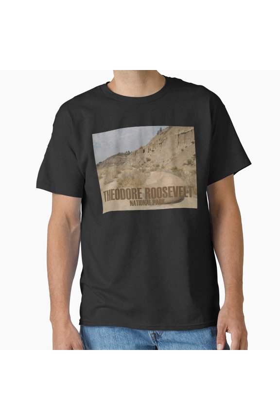 Vintage Theodore Roosevelt National Park Classic T-Shirt T-Shirt - Perfect T-Shirt For Everyone