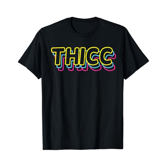 Vintage Thicc Boi Dank Meme Chubby T-Shirt - Perfect Gifts For Everyone