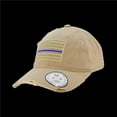thumbnail image 1 of Vintage Thin Blue Line Patch Cap, Khaki, 1 of 6