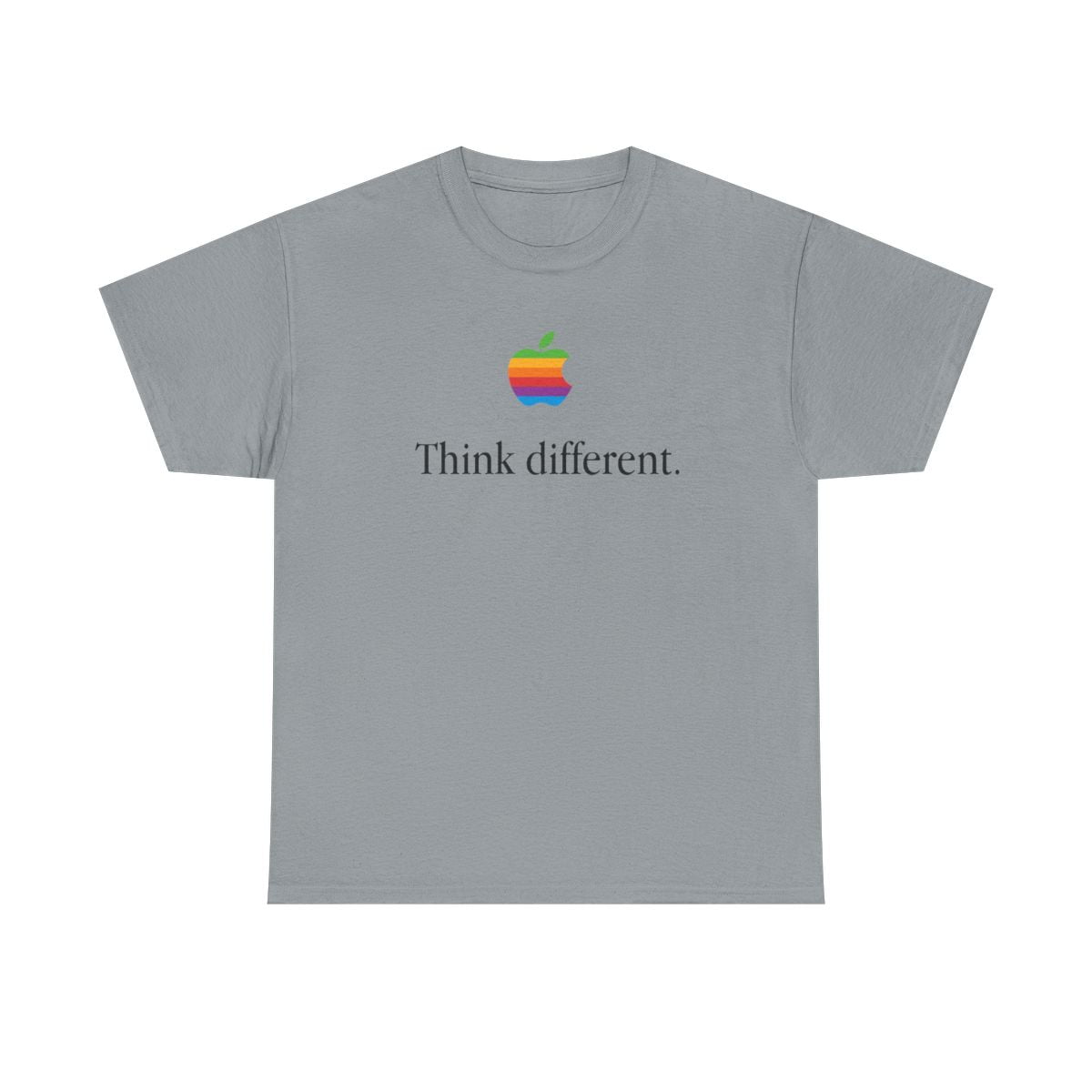 Vintage Think Different Apple Computer Mac Classic Tee T-Shirt