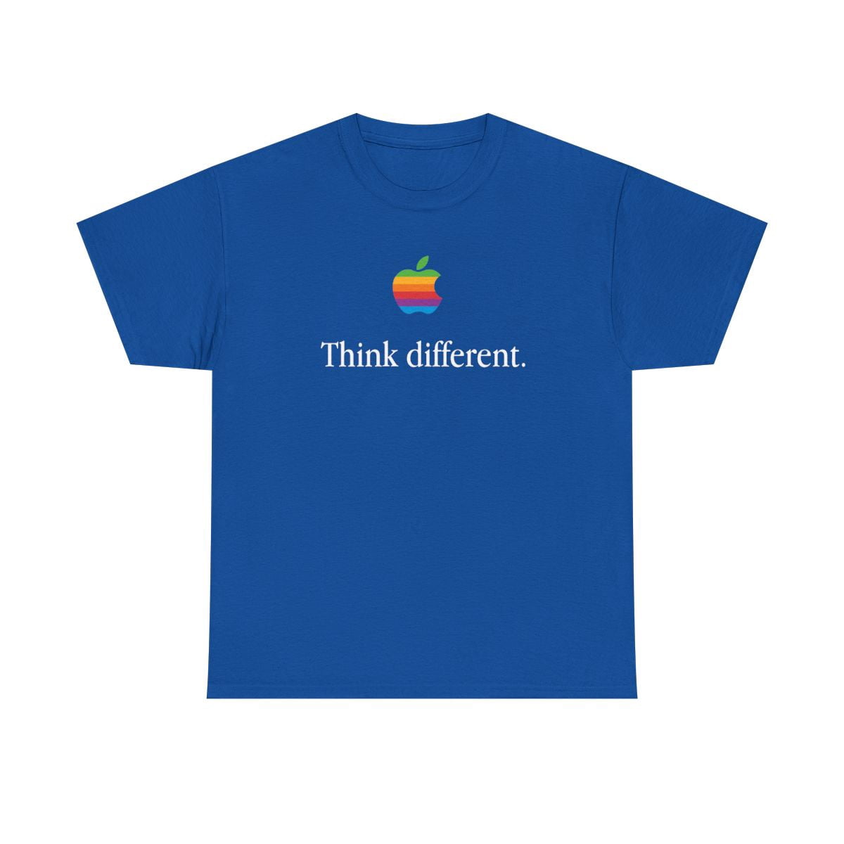 Vintage Think Different Apple Computer Mac Classic Tee T-Shirt