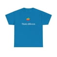 thumbnail image 1 of Vintage Think Different Apple Computer Mac Classic Tee T-Shirt Print - Sapphire / 2XL, 1 of 5