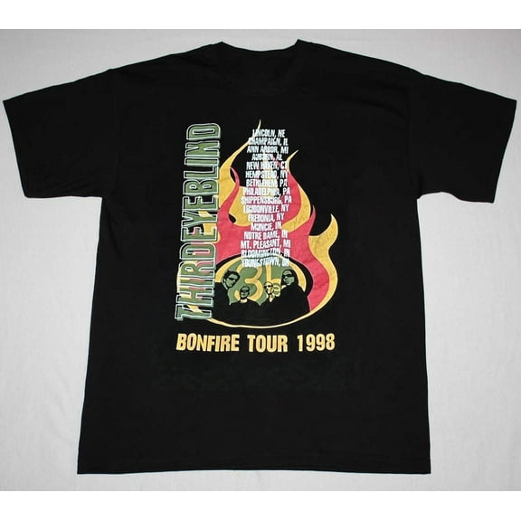 Vintage Third Eye Blind - Bornfire Tour 1998 T-Shirt Men and Women S-4XL CV106