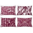 thumbnail image 1 of Ambesonne Throw Pillow Cover 4 Pack, , 12"x20", Raspberry Rose, 1 of 2