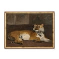 thumbnail image 1 of Vintage Tiger Poster Moody Rustic Animal Art Home Decor, 8x12 UNFRAMED, 1 of 3