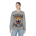 thumbnail image 1 of Vintage Tiger Pride Sweatshirt Tigers School Spirit Shirt Tiger Lover Gift Grey Small, 1 of 6