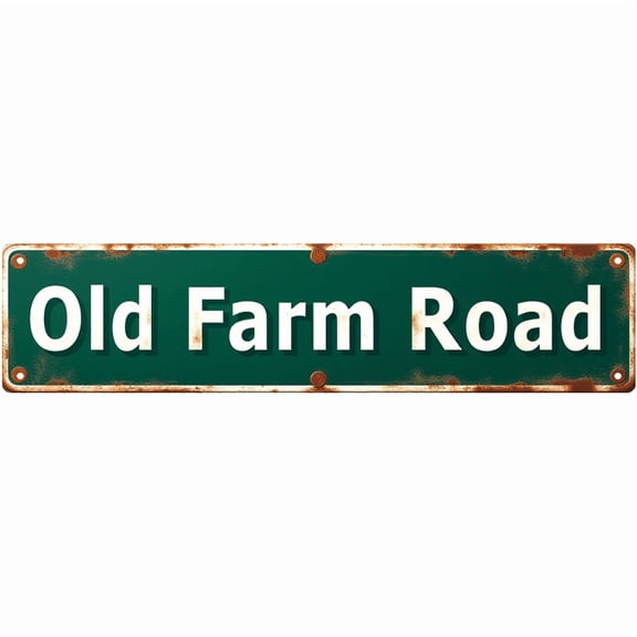 Vintage Tin Sign 16*4 Inch Ohio Avenue Sign - For Beachy Room, Bedroom, Outdoor | beach theme decor, vintage bedroom decor, outdoor signs
