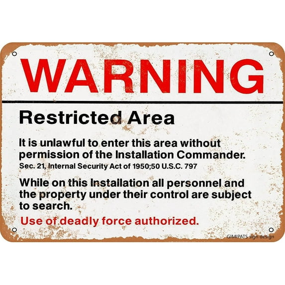 Vintage Tin Sign NO HUNTING OR TRESPASSINGPrivate property no trespassing sign，posted no trespassing signs private property, indoor and outdoor metal aluminum "12 x 8", need to be punched -