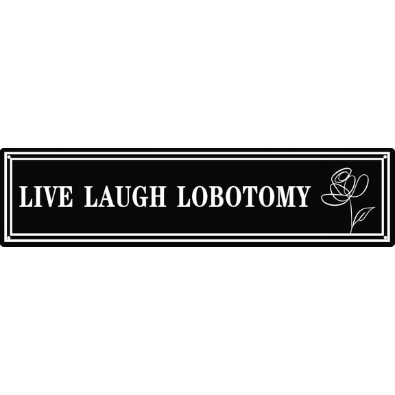 Vintage Tin Sign Retro Metal Chill Out Zone Signs Stylish Wall Art Plaques for Home Decor 16x4 in