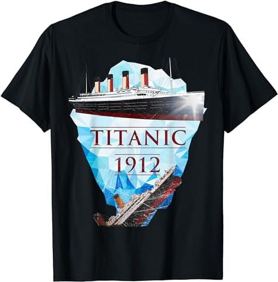 Vintage Titanic Tshirt Voyage Rms Titanic 1912 T-Shirt Vintage Titanic Tshirt Voyage Rms Titanic 1912 T-Shirt