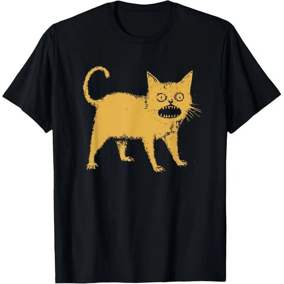 Vintage Tokyo-Tiger Horrible Japanese Cat Washed T-Shirt Horrible Japanese Cat T-Shirthot Trending Birthday Gifts