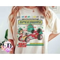 Vintage Tomorrowland Speedway Racing Tshirt, Disney Mickey Mouse and