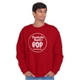 thumbnail image 1 of Vintage Tootsie Pop Flavors Raspberry Sweatshirt for Men or Women Brisco Brands 3X, 1 of 6