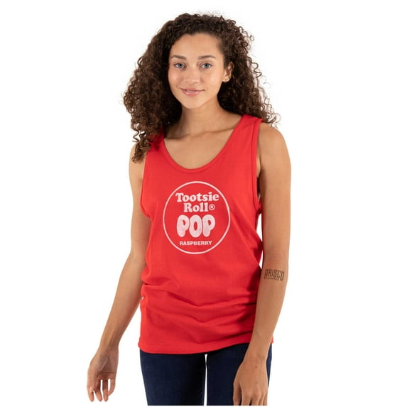 Vintage Tootsie Pop Flavors Raspberry Tank Top T Shirts Men Women Brisco Brands L