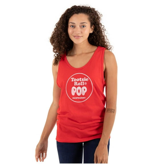 Vintage Tootsie Pop Flavors Raspberry Tank Top T Shirts Men Women Brisco Brands X