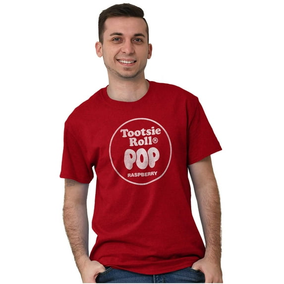 Vintage Tootsie Pop Flavors Raspberry Unisex Plus Size Graphic Tee Brisco Brands 5X